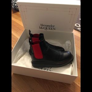 Alexander McQueen platform boots